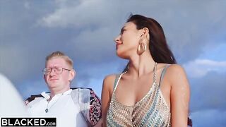 A gorgeous woman, Rae Lil Black, left her boyfriend for a stranger in this intense video