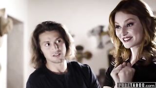The widowed husband fucked by a manipulative woman in remembrance of the past