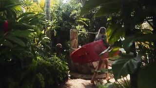 A couple enjoys a romantic sea sex and surf adventure in the HD quality video