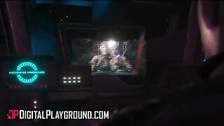 Captain Danny rewarded with a sensual 3some by hotties