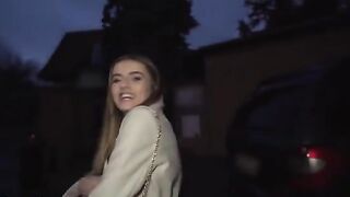 Public Agent: Small tits French babe Alba Lala gets fucked on the street