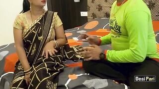 Desi Pari saves her daughter's marriage with her seductive skills in Hindi audio