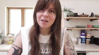 A Wisconsin girl with a weird accent is begging for your cock and creampie POV