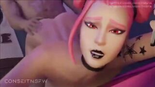Hentai compilation featuring the hottest scenes from Fortnite Haze
