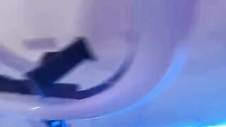The stepson has sex with his sexy stepmom in the kitchen, it’s hot