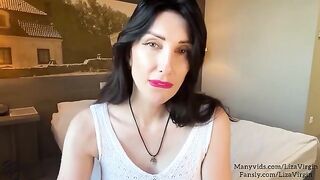 MILF gave a deepthroat blowjob to her stepson's girl