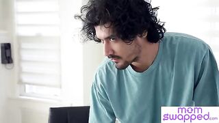 Hot MILF Caitlin Bell can't get enough of young energy