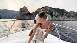I fucked the boat captain during a Capri tour