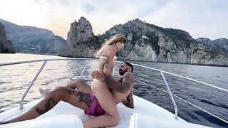 I fucked the boat captain during a Capri tour