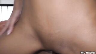 Skinny Asian teen Lia Lin gets fucked hard by BBC