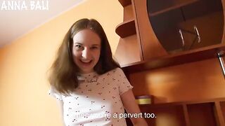 A girl was caught with a sex toy in the bathroom, so she had to have sex