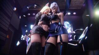 OUT Meet N Greet Part 2 Ahri Evelynn - a hot anime meet and fuck scene