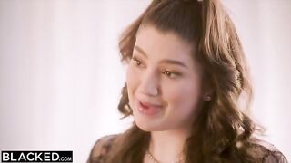 Alyx satisfies her sugar daddy with an intense interracial experience