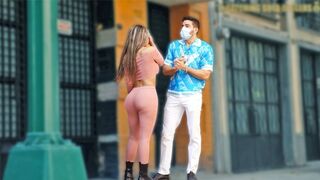 A rich guy fucked Latina girl with a big ass hard