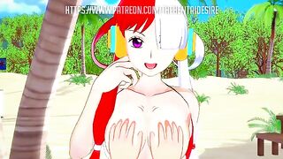 Hentai with the best Uta and One Piece action