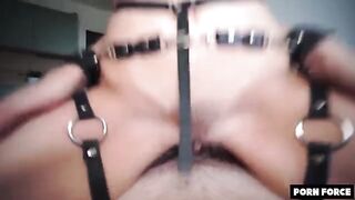 Petite teen gets fucked hard and used as a sex toy