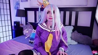 Slutty Shiro loses at rock-paper-scissors, giving her body to stepbrother