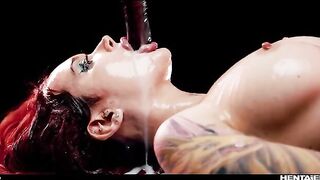 Hottest girls get fucked and creampied by huge monsters in a wild compilation