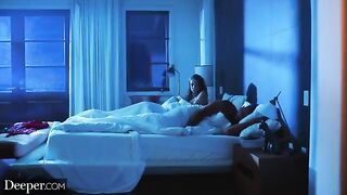Goddess Elena Koshka satisfies her sexual fantasies with intense threesome