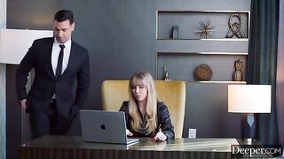Married woman Lena cheats on her husband with a younger man in an intense affair