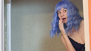 The best friend has no idea her husband cheats on her with a slim girl