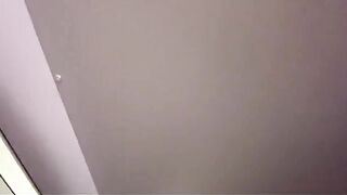Blonde gets fucked on the airport, right in the toilet room