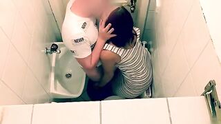Tinder date ends up with intense action in a restaurant toilet
