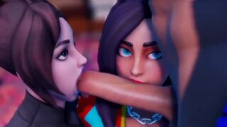 Compilation of the hottest Fortnite blowjobs, all in one place!