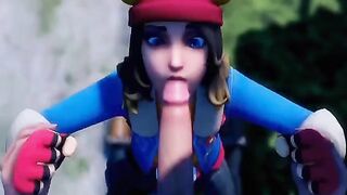 Compilation of the hottest Fortnite blowjobs, all in one place!