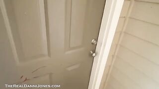 Hot MILF Danni Jones enjoys sex with a delivery guy