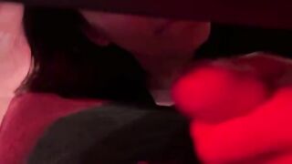 The girl shared her boyfriend's penis with friends at a college party