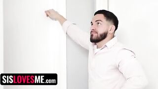 Clever stepsis Vivian Taylor gets pregnant from her stepbrother
