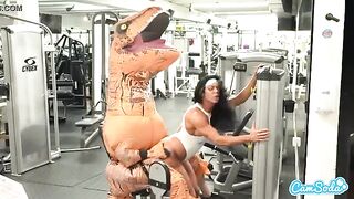 Busty MILF with big ass fucked hard by BBC in intense interracial action