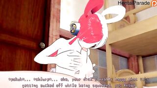 Hentai with a private show featuring Uta from One Piece