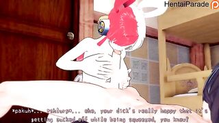 Hentai with a private show featuring Uta from One Piece