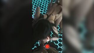 Hot Tifa Lockhart threesome sex in 3D with a cumshot on the wall