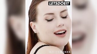 The cute redhead Charlie Red is in the mood for a passionate morning session