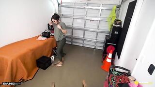 Demi Diveena offers her bubble ass for sex to get car insurance