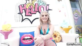Petite teen nympho Chanel Camryn gets her pussy railed hard in 4K