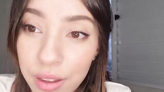 Julie Oliver does a sweet roleplay after meeting for Joi