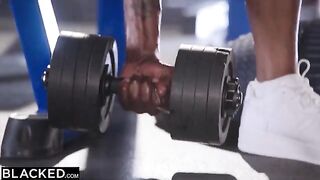 Brandi and Kenzie share two BBCs in an intense gym session