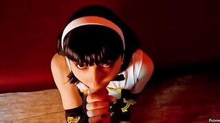 A nun came to pray for my soul on Halloween night, but she got fucked instead