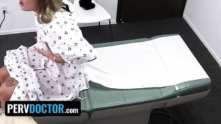 Doctor’s office roleplay with busty Mimi Monet and a fat cock