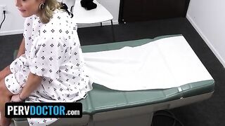 Doctor’s office roleplay with busty Mimi Monet and a fat cock
