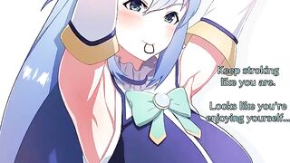Worshipping Goddess Aqua's Ass! (Hentai JOI) (Femdom, Ass Worship)