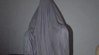 A real scary ghost haunted my room and fucked me, big ass zombie Halloween