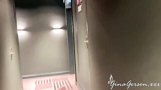 A small chick gets fucked by a huge black dick