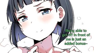 Sword Art Online: Suguha's huge boobs anime joio