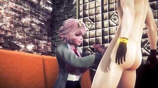 Mina Ashido gets her pussy full of sticky, hot sperm in this steamy My Hero Academia scene
