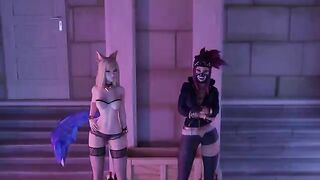 KDA Ahri tries porn for the first time with her camera